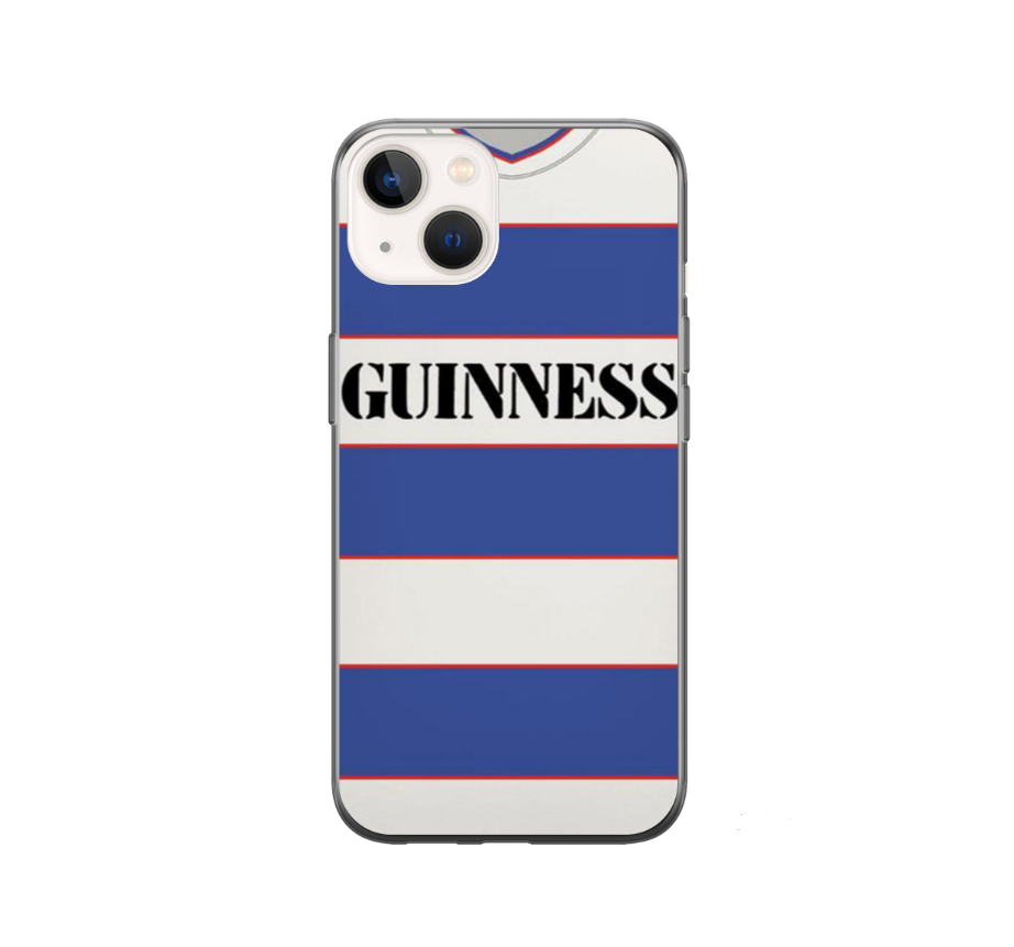 Queens Park Rangers Retro Football Shirt Protective Premium Hard Rubber Silicone Phone Case Cover - Image 2