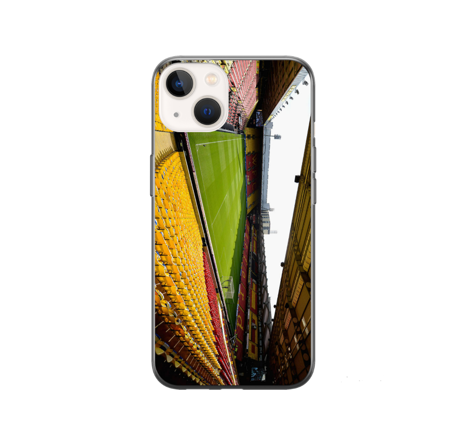 Watford Stadium Protective Premium Hard Rubber Silicone Phone Case Cover - Image 2