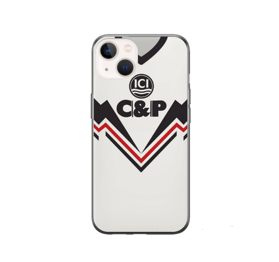 Widnes Rugby Retro Shirt Protective Premium Hard Rubber Silicone Phone Case Cover