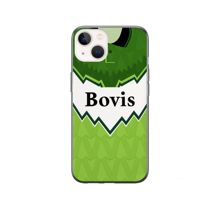 Oldham 1991 Away Retro Protective Premium Hard Rubber Silicone Phone Case Cover - Image 2