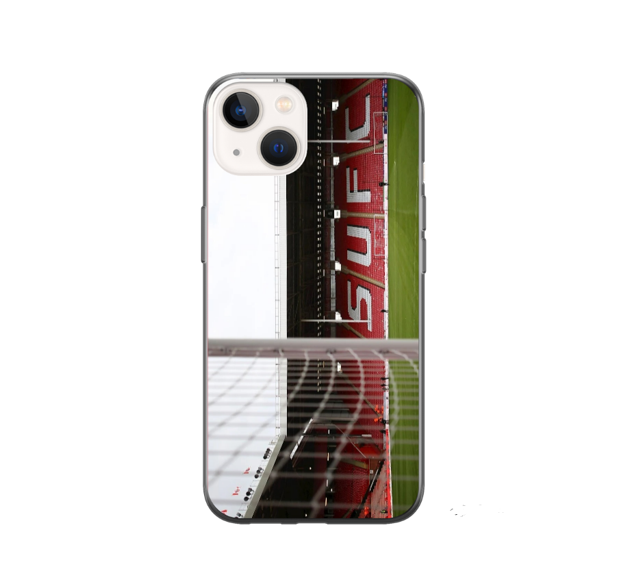 S Utd Stadium Protective Premium Hard Rubber Silicone Phone Case Cover - Image 2