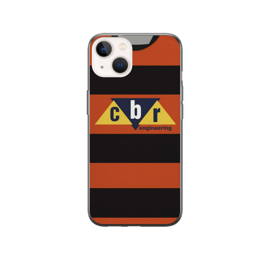 Castleford Retro Shirt Protective Premium Hard Rubber Silicone Phone Case Cover