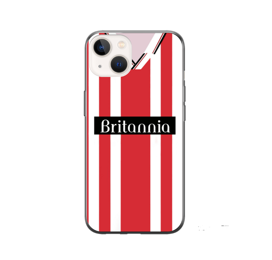 Stoke City Home Retro Protective Premium Hard Rubber Silicone Phone Case Cover - Image 2