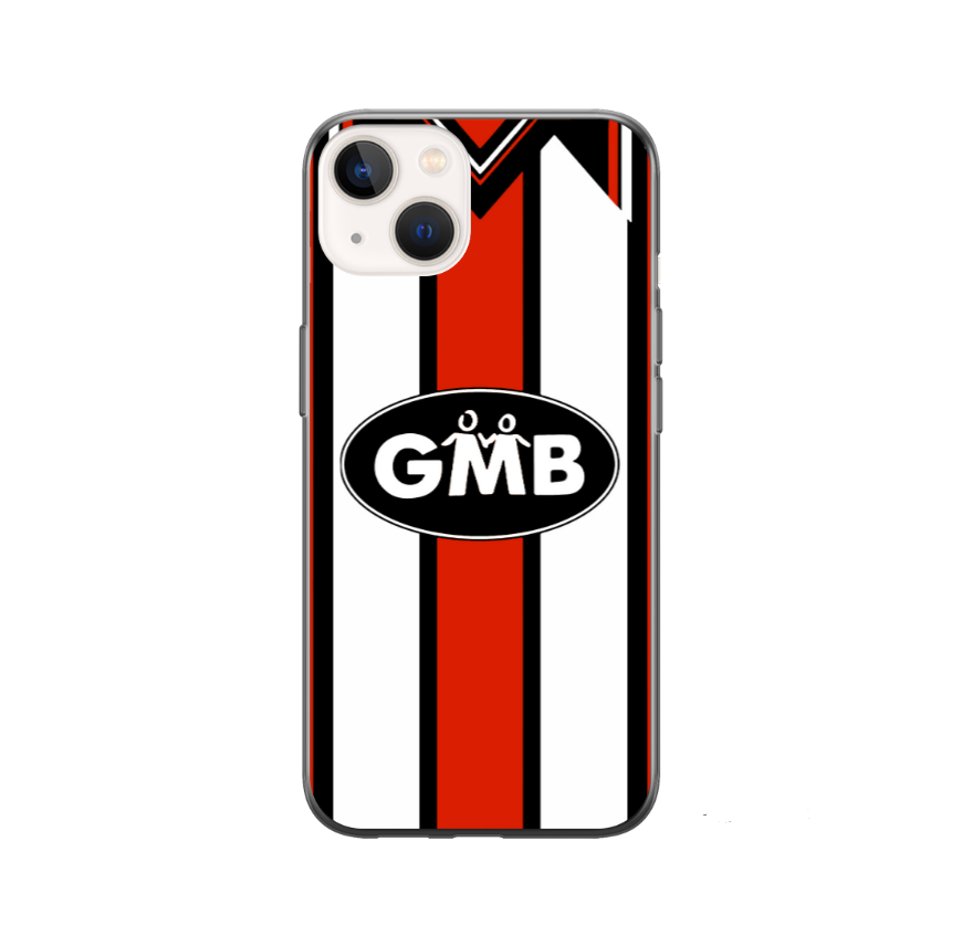 Brentford 2002 Home Shirt Protective Premium Hard Rubber Silicone Phone Case Cover - Image 2