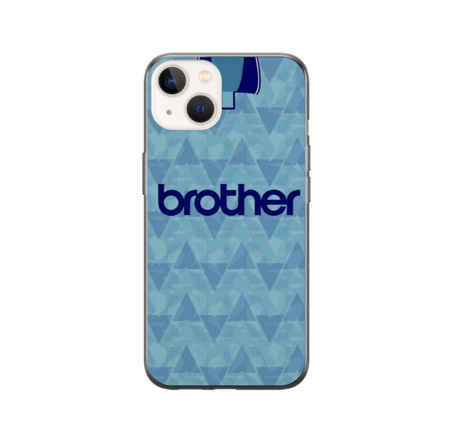 Man City Retro Shirt Protective Premium Hard Rubber Silicone Phone Case Cover - Image 2