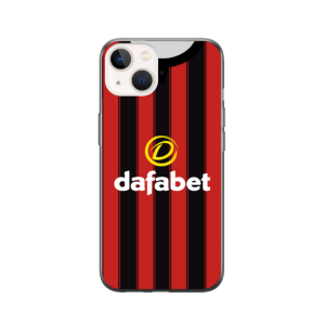 Bournemouth 2023/24 Retro Shirt Protective Premium Hard Rubber Silicone Phone Case Cover