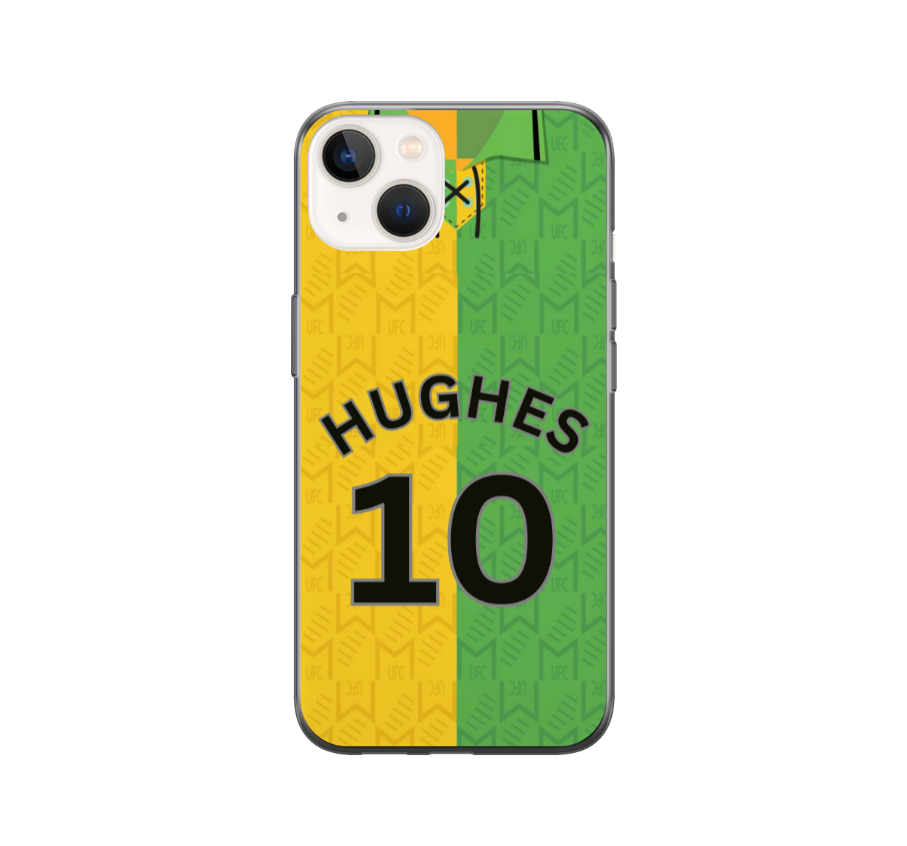 Manchester U 2023-2024 Home Football Shirt (choose any Name and Number) Protective Premium Rubber Silicone Phone Case - Image 3