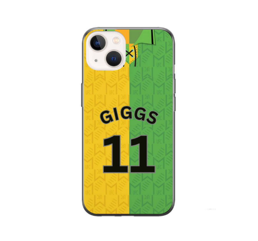 Manchester U 2023-2024 Home Football Shirt (choose any Name and Number) Protective Premium Rubber Silicone Phone Case - Image 4