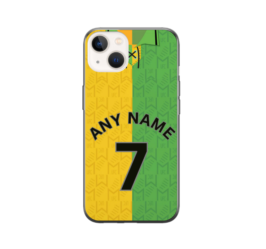 Manchester U 2023-2024 Home Football Shirt (choose any Name and Number) Protective Premium Rubber Silicone Phone Case - Image 6