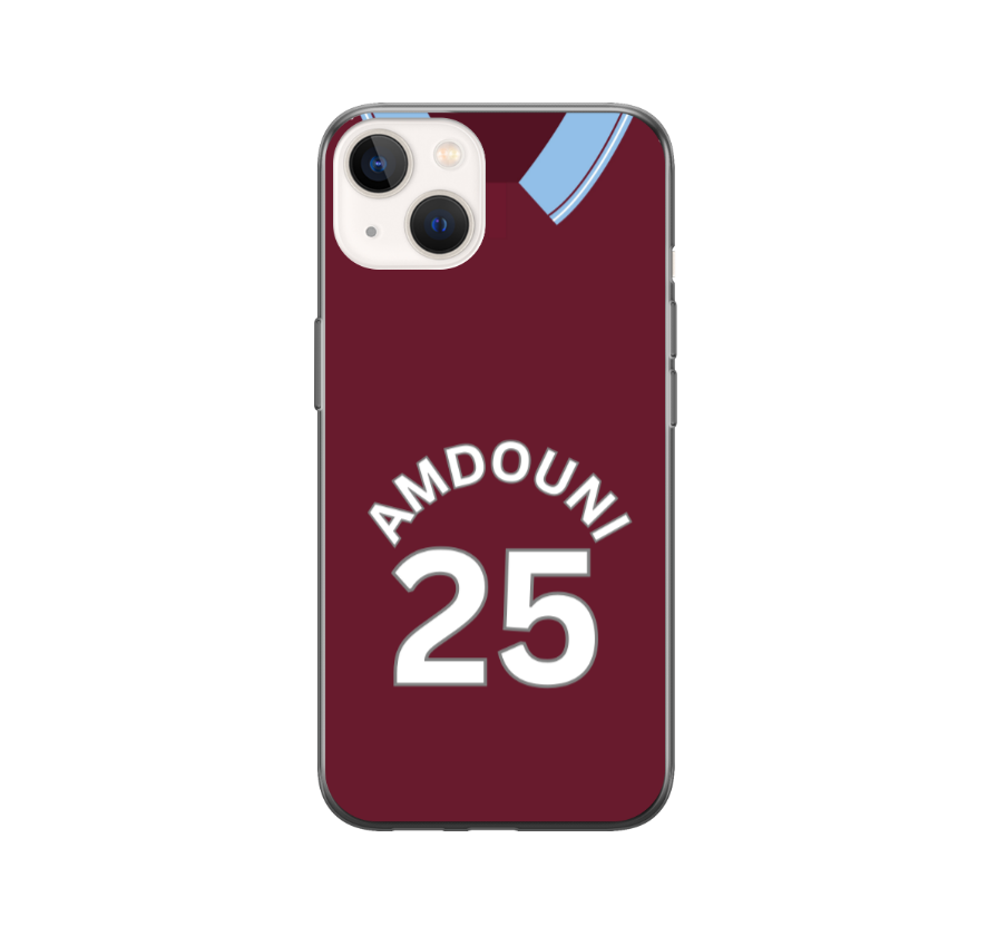 Burnley 2023-2024 Home Football Shirt (choose any Name and Number) Protective Premium Rubber Silicone Phone Case - Image 7