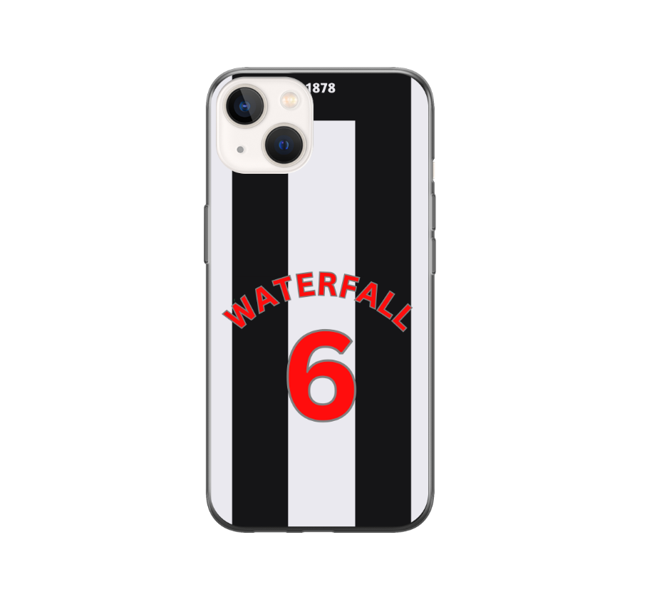 Grimsby 2023-2024 Home Football Shirt (choose any Name and Number) Protective Premium Rubber Silicone Phone Case - Image 3