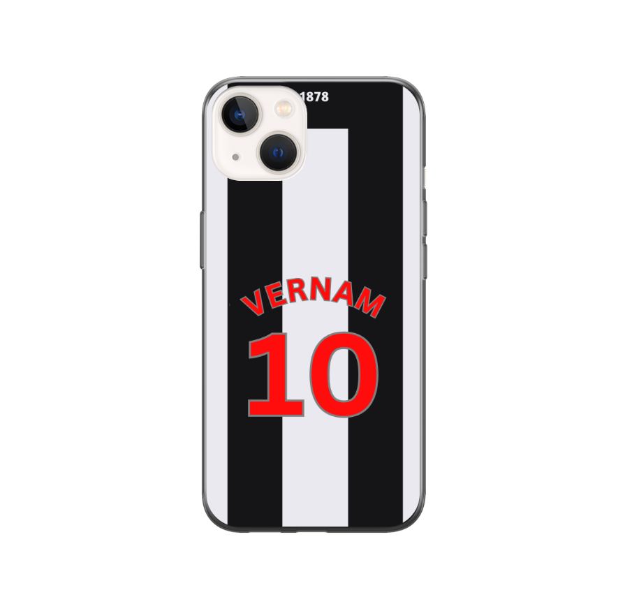 Grimsby 2023-2024 Home Football Shirt (choose any Name and Number) Protective Premium Rubber Silicone Phone Case - Image 4