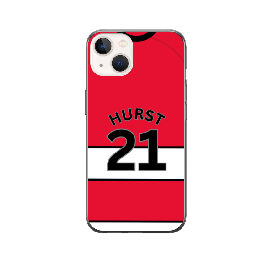Doncaster 2023-2024 Home Football Shirt (choose any Name and Number) Protective Premium Rubber Silicone Phone Case - Image 5