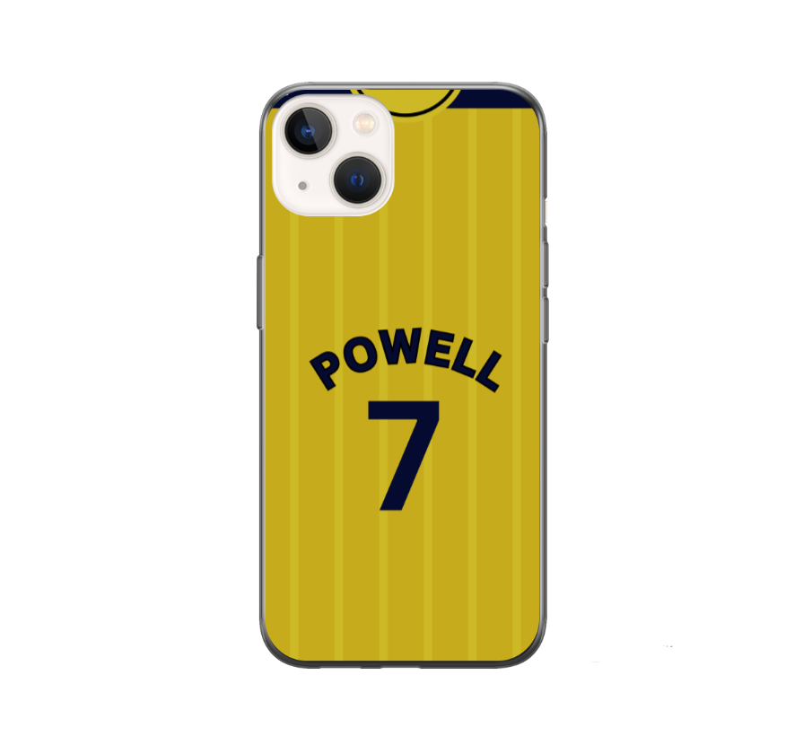 Burton 2023-2024 Home Football Shirt (choose any Name and Number) Protective Premium Rubber Silicone Phone Case - Image 4