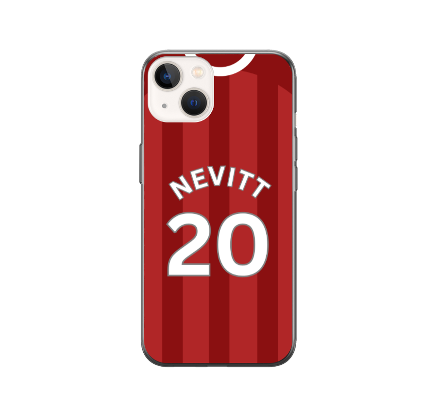 Crewe 2023-2024 Home Football Shirt (choose any Name and Number) Protective Premium Rubber Silicone Phone Case - Image 3
