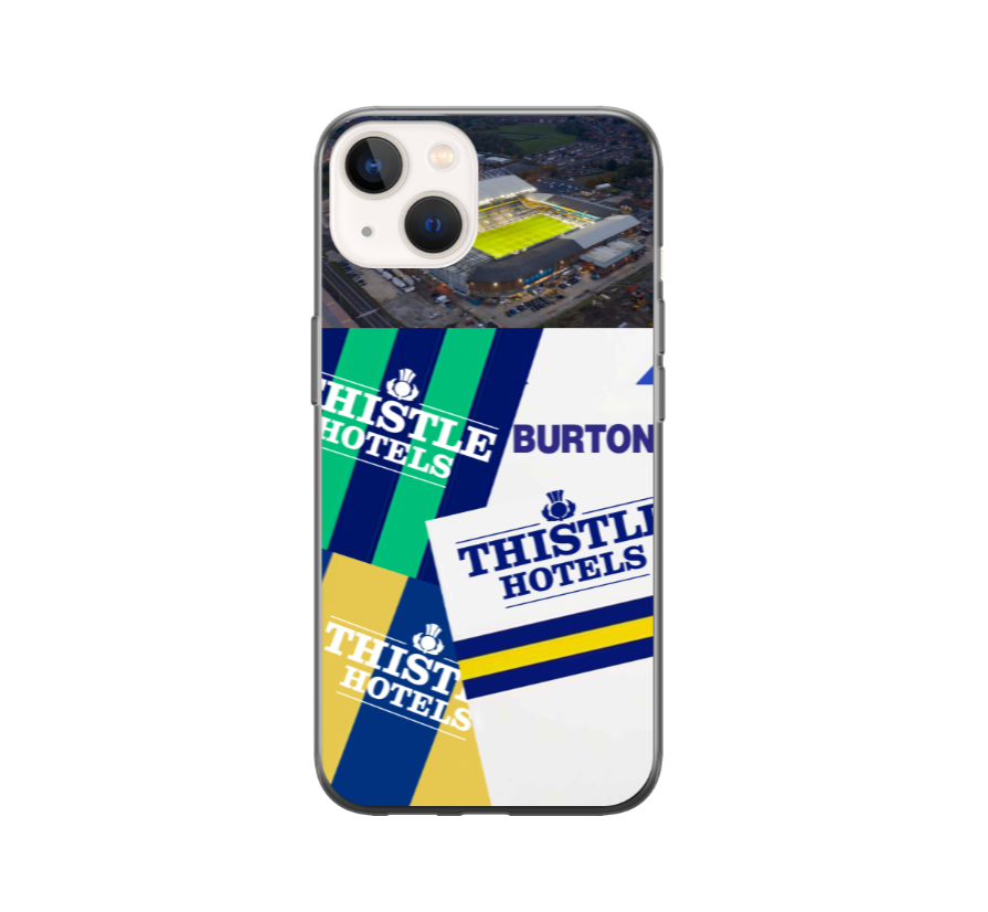 Leeds Retro Shirt Collage Protective Premium Hard Rubber Silicone Phone Case Cover - Image 2