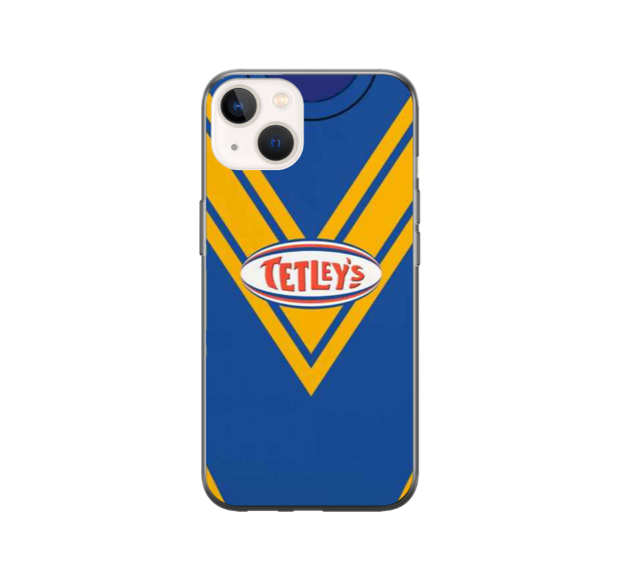 Leeds Rhinos Retro Shirt Protective Premium Hard Rubber Silicone Phone Case Cover - Image 2