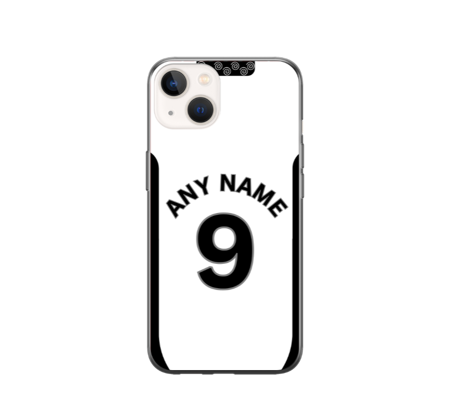 Derby County 2024-2025 Home Football Shirt (choose any Name and Number) Protective Premium Rubber Silicone Phone Case - Image 2