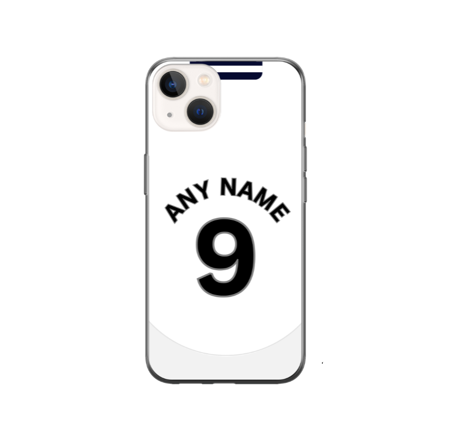 Fulham 2024-2025 Home Football Shirt (choose any Name and Number) Protective Premium Rubber Silicone Phone Case - Image 2