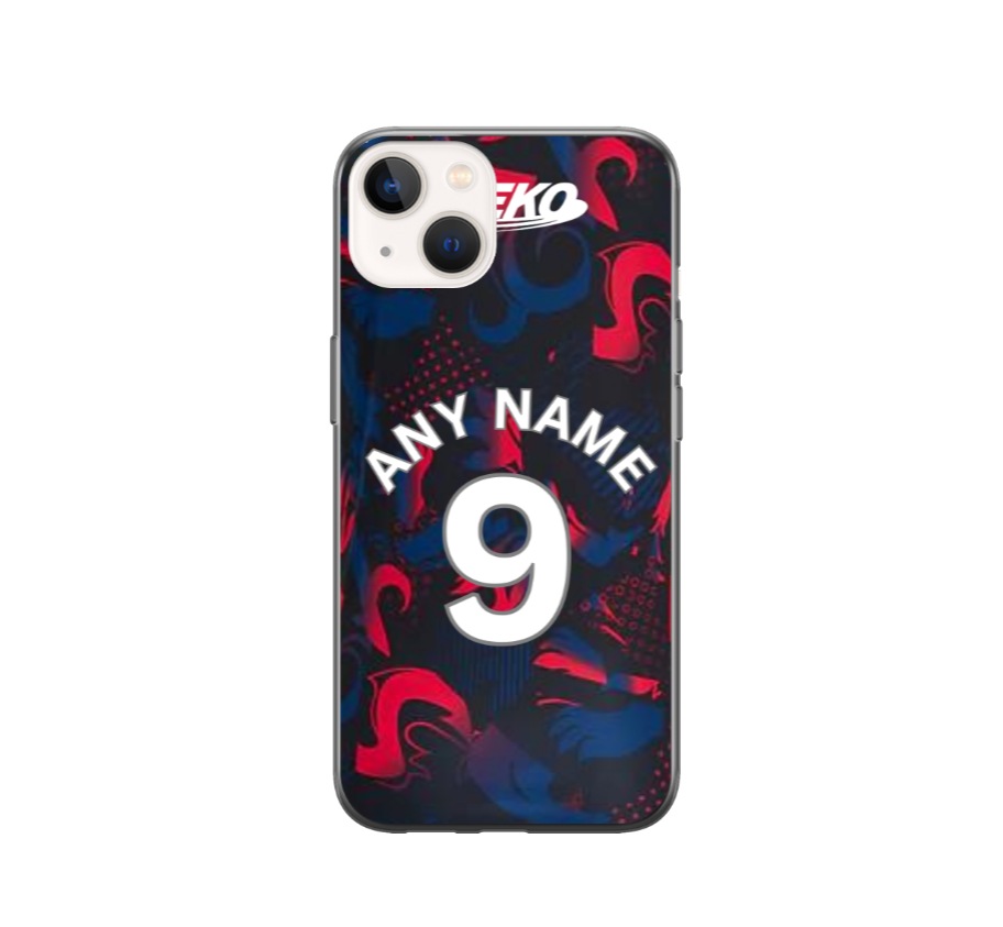 Rangers 2024/25 3rd Football Shirt Premium Protective Rubber Silicone Phone Case Cover - Image 2
