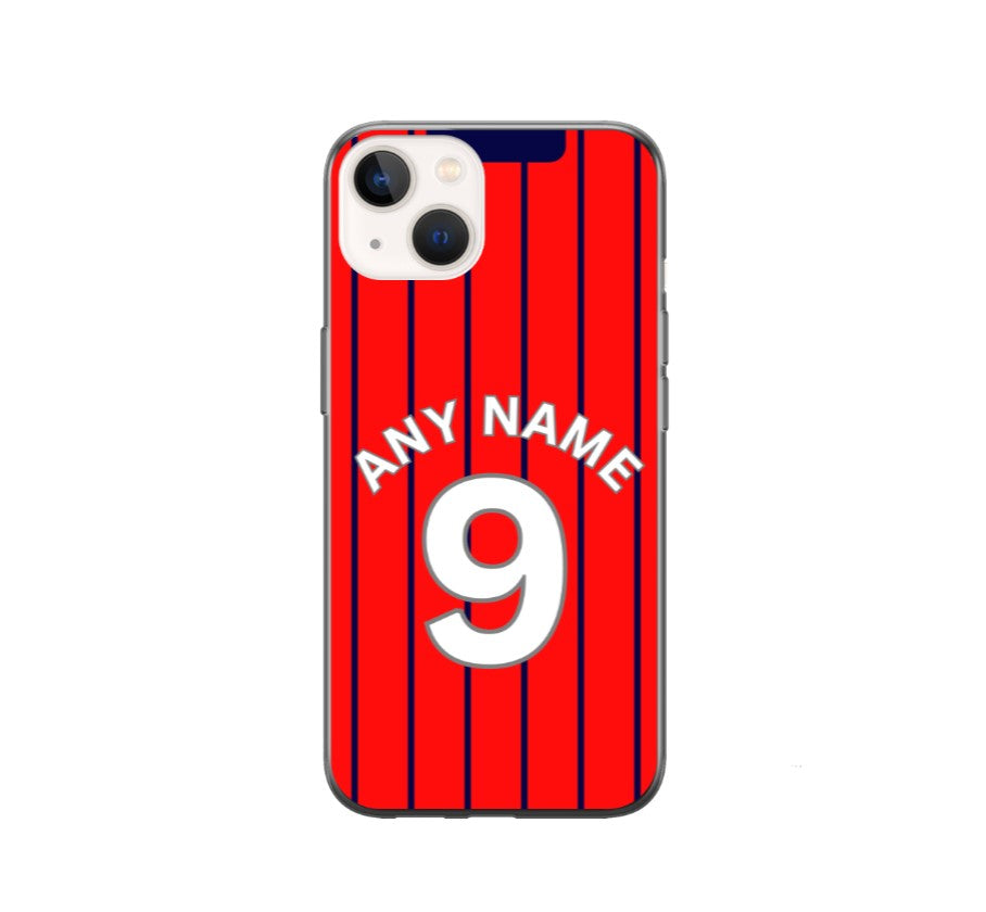 Southend 2024-2025 Home Football Shirt (choose any Name and Number) Protective Premium Rubber Silicone Phone Case - Image 2