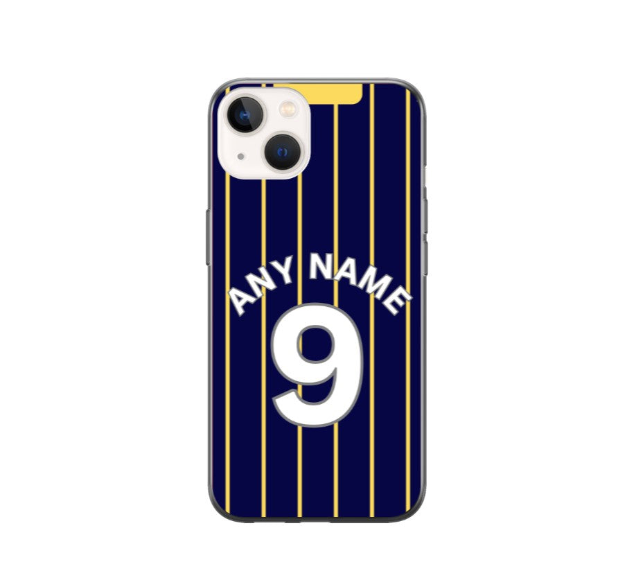 Southend 2024-2025 Away Football Shirt (choose any Name and Number) Protective Premium Rubber Silicone Phone Case - Image 2