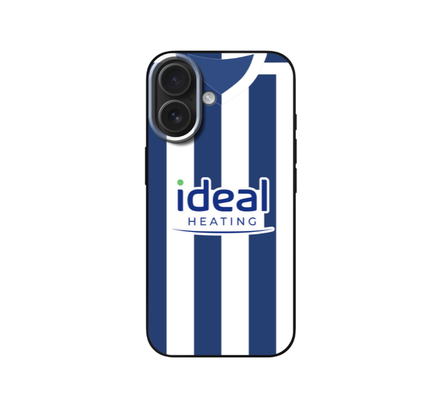 West Brom 2025/26 Protective Premium Hard Rubber Silicone Phone Case Cover - Image 2