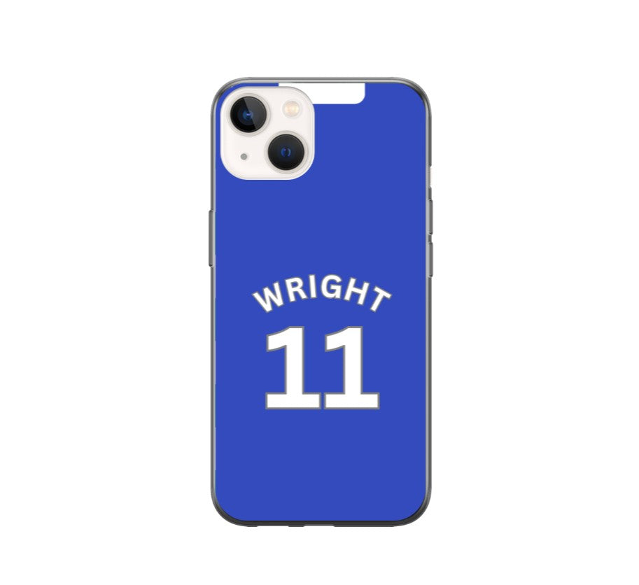 Birmingham 2024-2025 Home Football Shirt (choose any Name and Number) Protective Premium Rubber Silicone Phone Case - Image 3