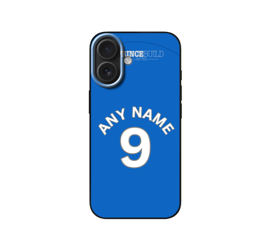 Peterborough 2025-2026 Home Football Shirt (choose any Name and Number) Protective Premium Rubber Silicone Phone Case - Image 2