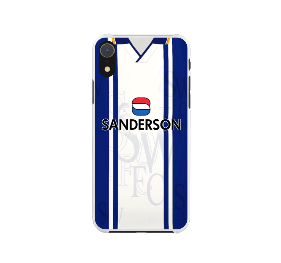 Sheffield W Retro Football Shirt Protective Premium Hard Rubber Silicone Phone Case Cover - Image 3