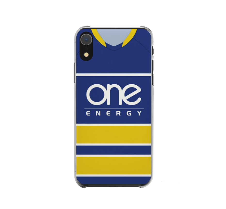 Warrington Wolves Retro Rugby Shirt Protective Premium Hard Rubber Silicone Phone Case Cover - Image 3