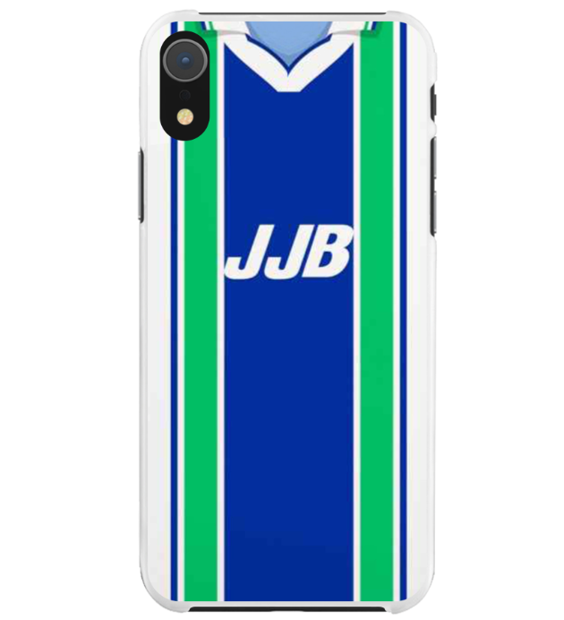 Wigan Home Retro Shirt Protective Premium Hard Rubber Silicone Phone Case Cover - Image 4