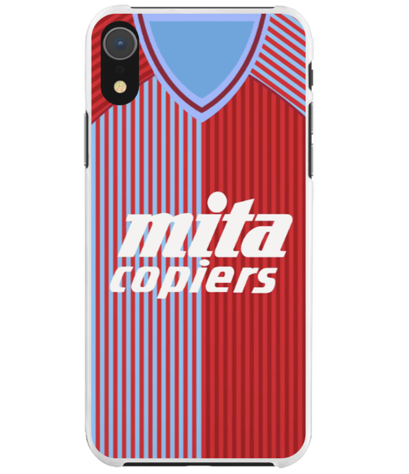Aston Villa 1988 Home Shirt Protective Premium Hard Rubber Silicone Phone Case Cover - Image 4