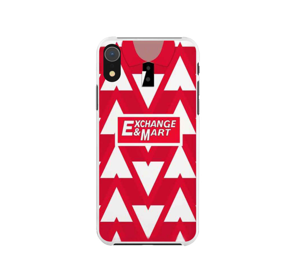 Bournemouth 1992 Retro Shirt Rubber Premium Phone Case (Free P&P) - Image 2