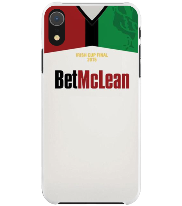 Glentoran Retro Rubber Premium Phone Case (Free P&P) - Image 2