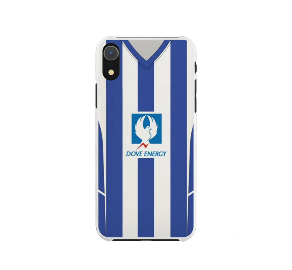 Hartlepool United Retor Shirt Protective Premium Hard Rubber Silicone Phone Case Cover - Image 3