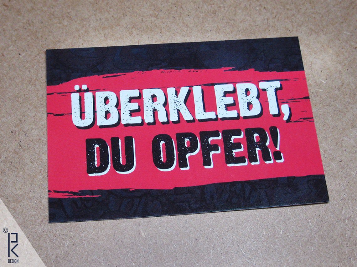 20 stickers / stickers A7 "COVER IT, YOU VICTIM!" - Anti Propaganda - Ultras, Hools - Image 3