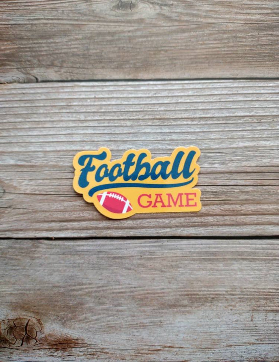 Football game vinyl sticker - Image 3