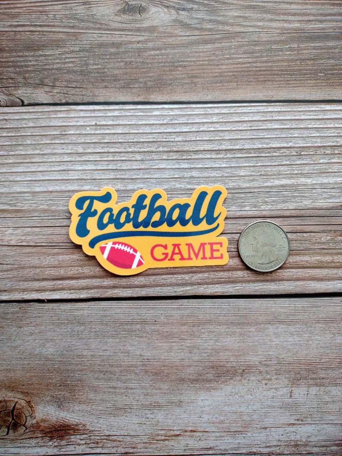 Football game vinyl sticker - Image 6