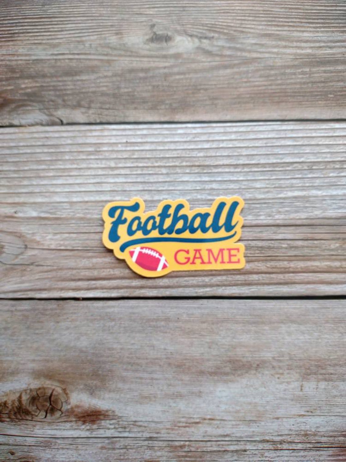 Football game vinyl sticker - Image 4