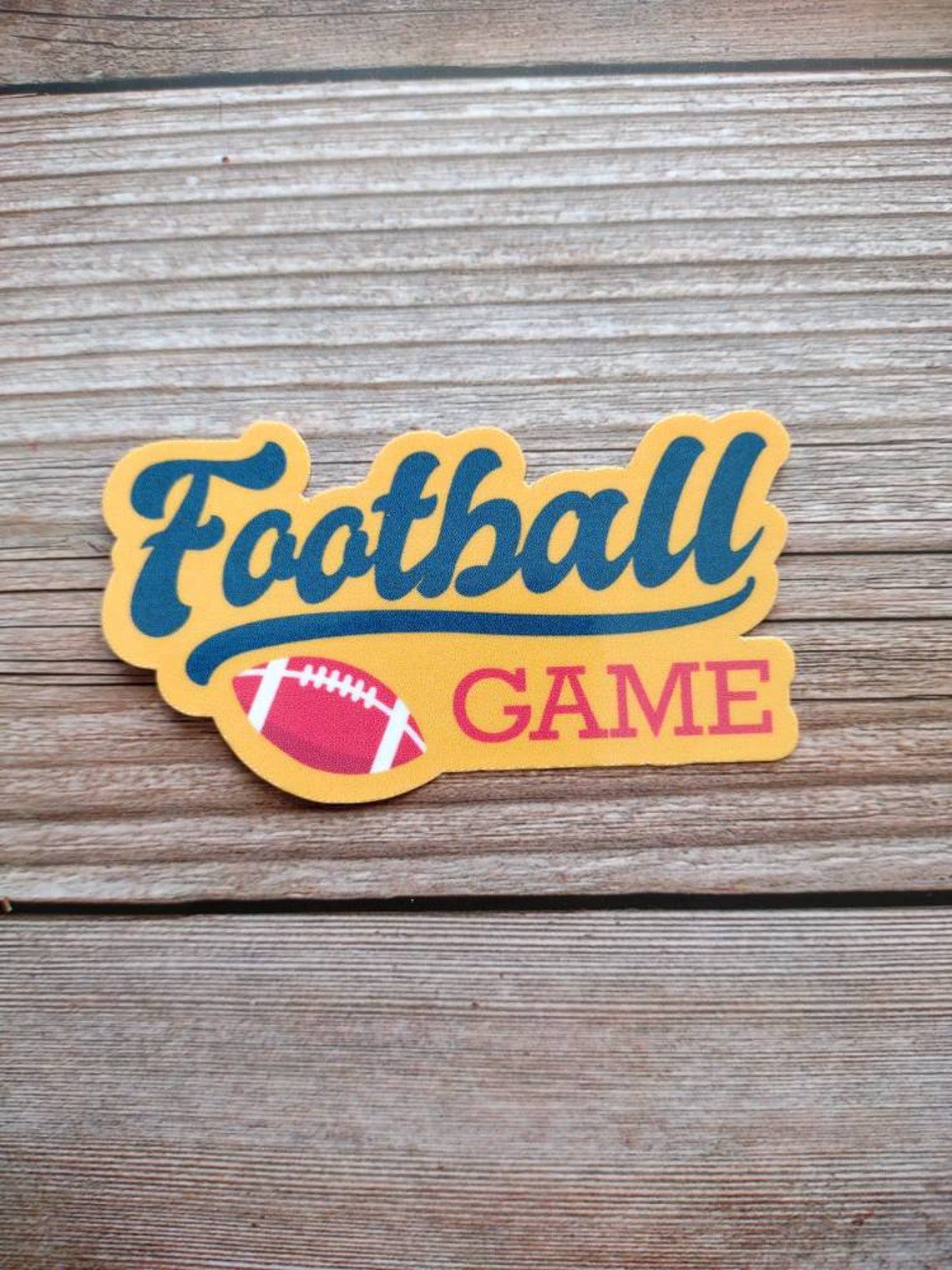 Football game vinyl sticker - Image 2