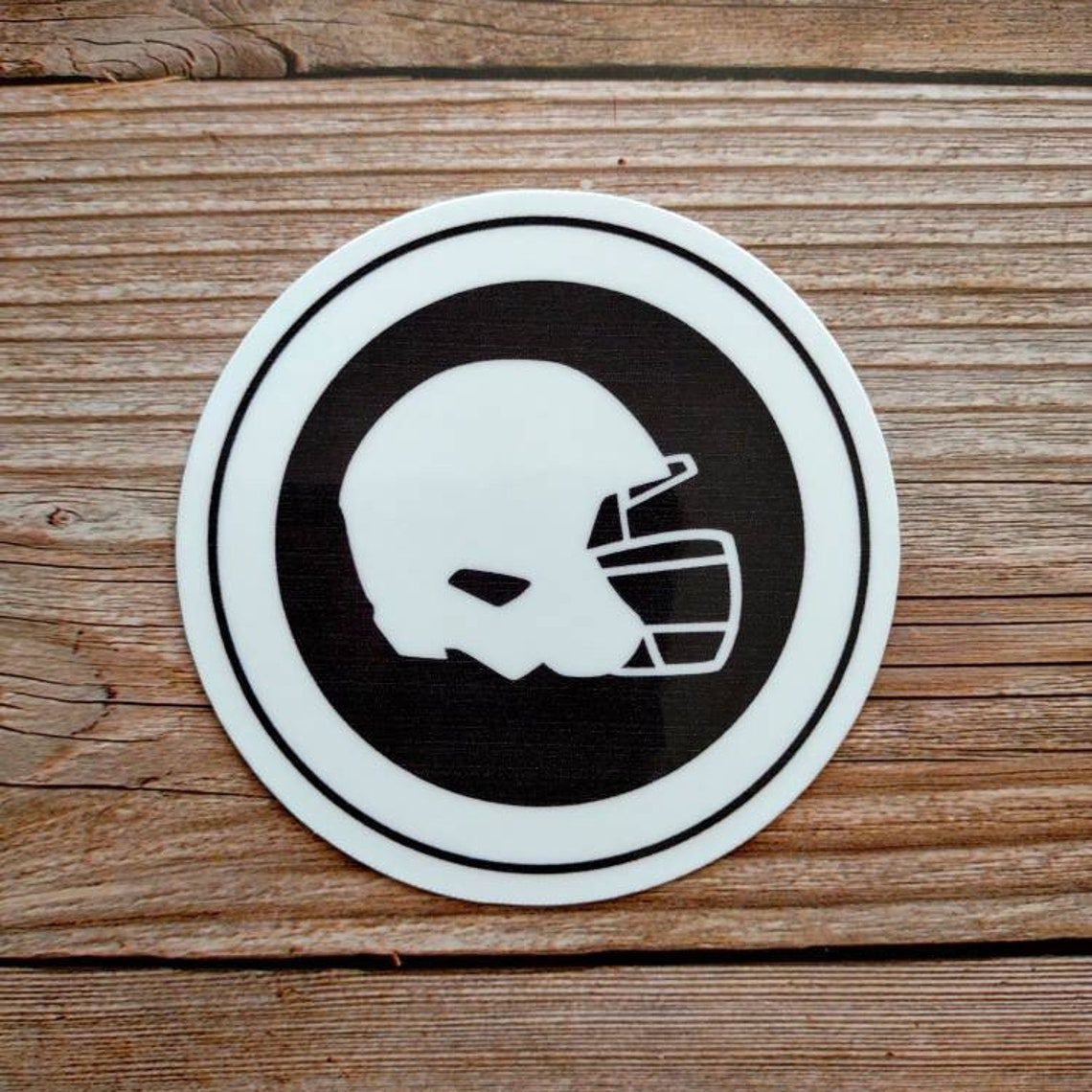 Football Helmet vinyl sticker - Image 2