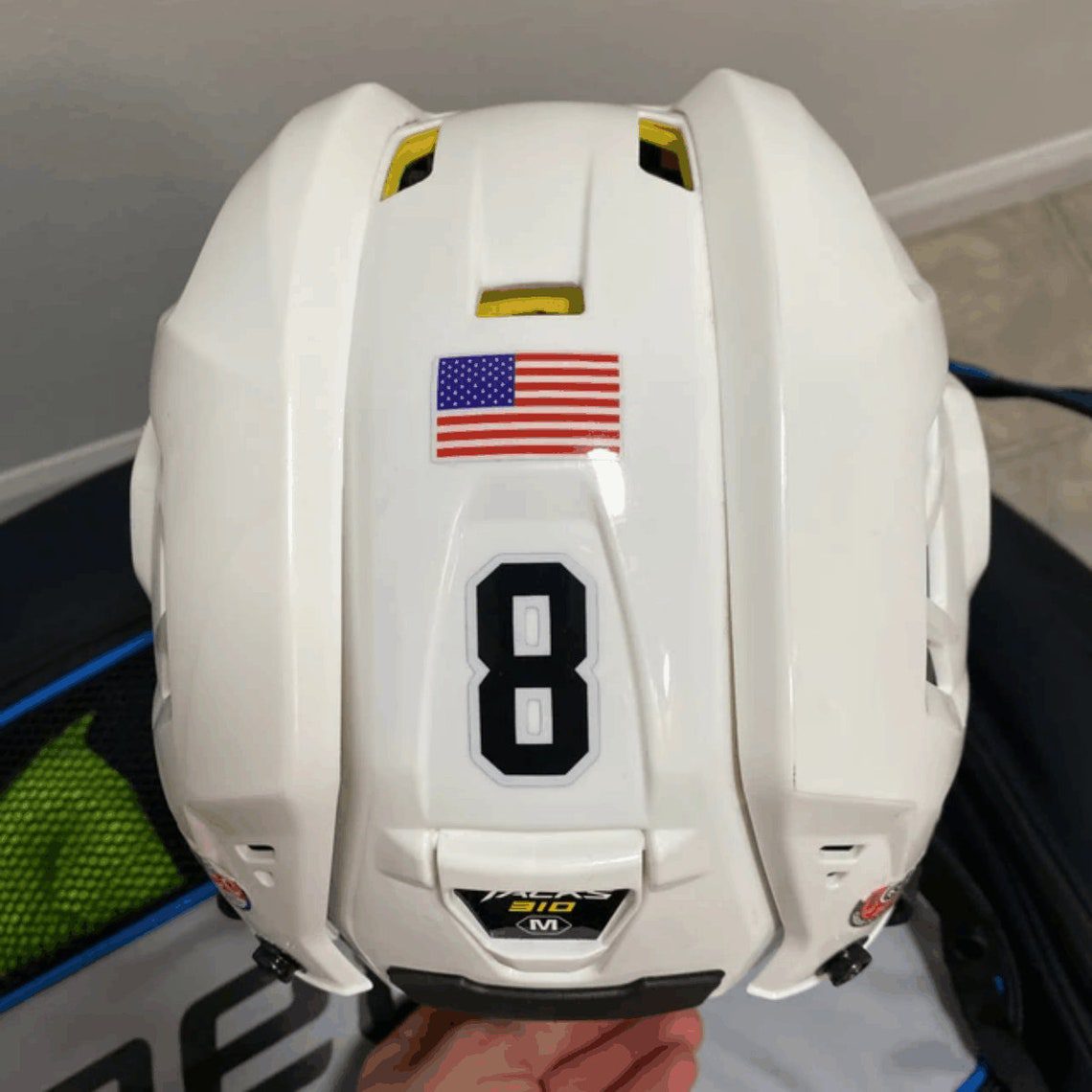 Custom 1 1/2 Inch 0-9 Dye-Cut Helmet Number Sheets, Baseball Numbers, Football Number, Hockey Number, Softball Number, Lacrosse Numbers - Image 6