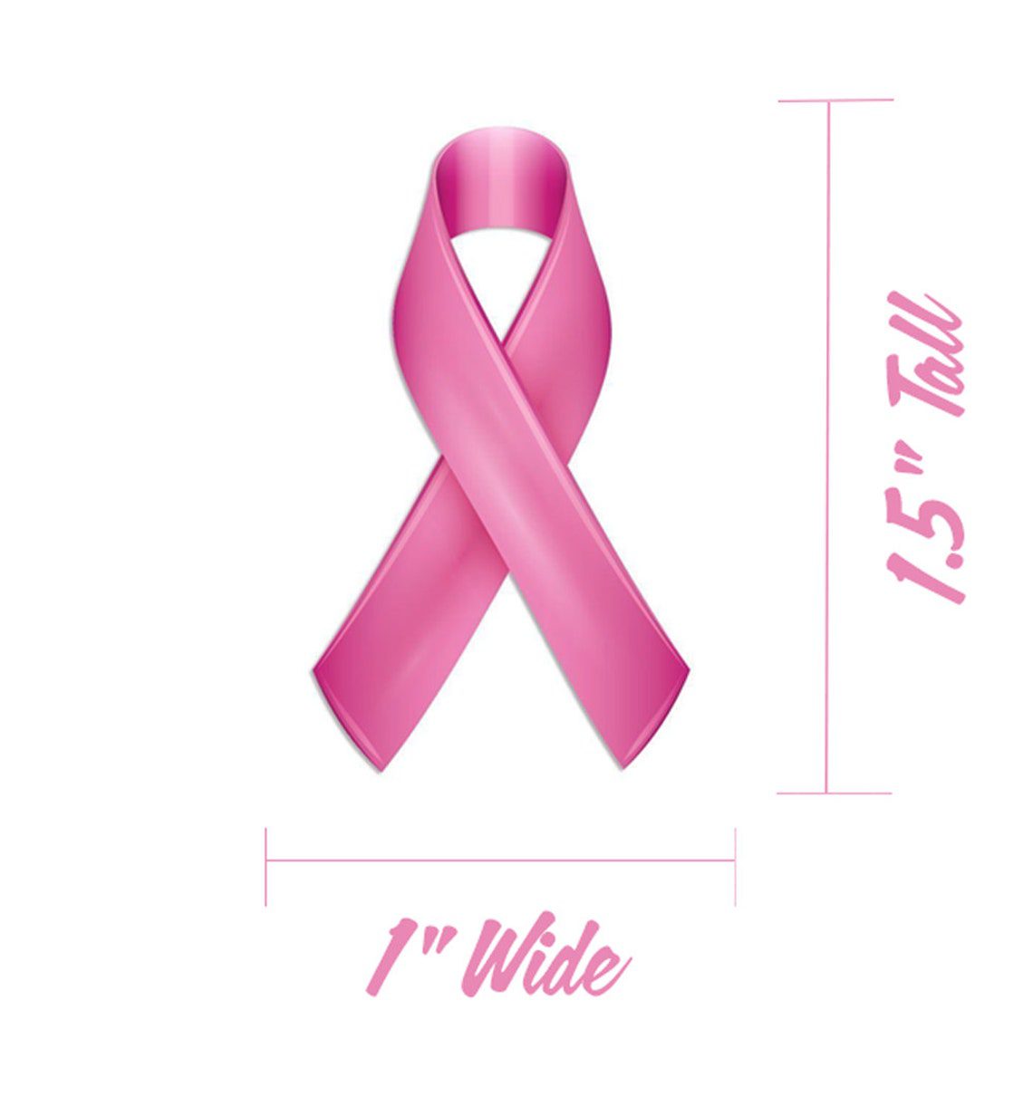 Breast Cancer Awareness Stickers Official Pink Ribbon Stickers Full Color & Vibrant Perfect for Fundraisers, Sports Teams, Pink Ribbon Decal - Image 5