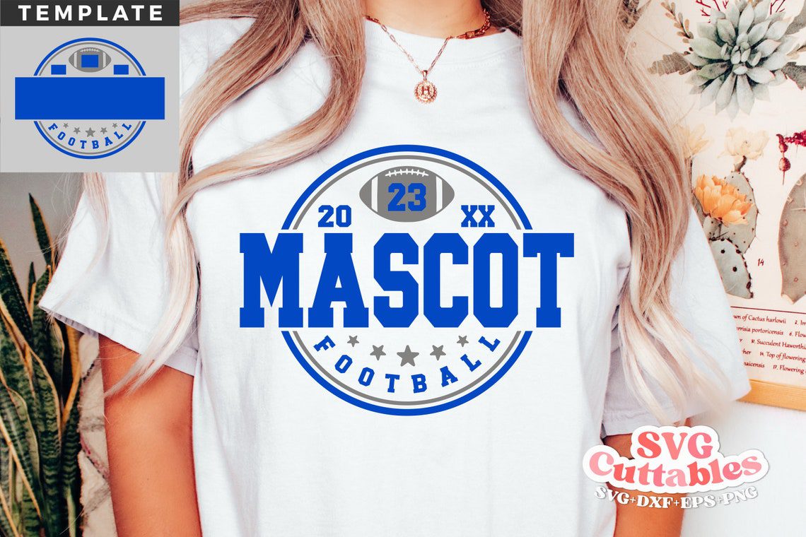 Football Bundle svg - Football Template - Bundle 2 - svg - dxf - eps - Silhouette - Cricut Cut File - Svg Cuttables - Digital File - Image 8