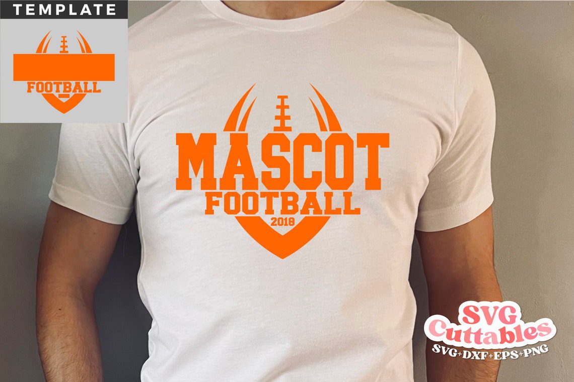 Football Bundle svg - Football Template - Bundle 2 - svg - dxf - eps - Silhouette - Cricut Cut File - Svg Cuttables - Digital File - Image 5