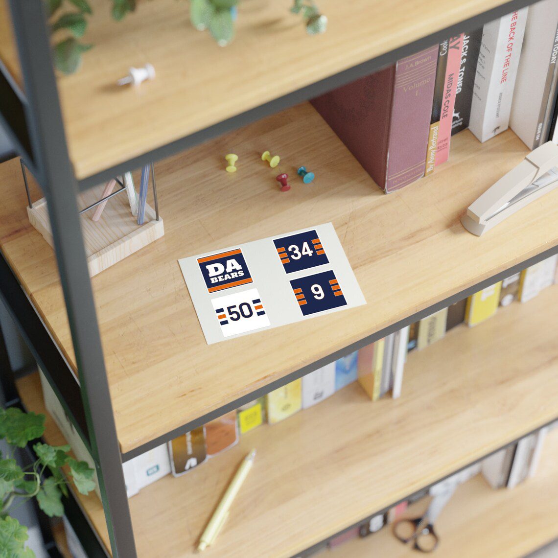 Da Bears Sticker Pack - Chicago Bears - Image 3