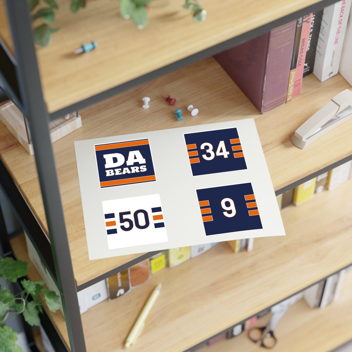 Da Bears Sticker Pack - Chicago Bears - Image 7