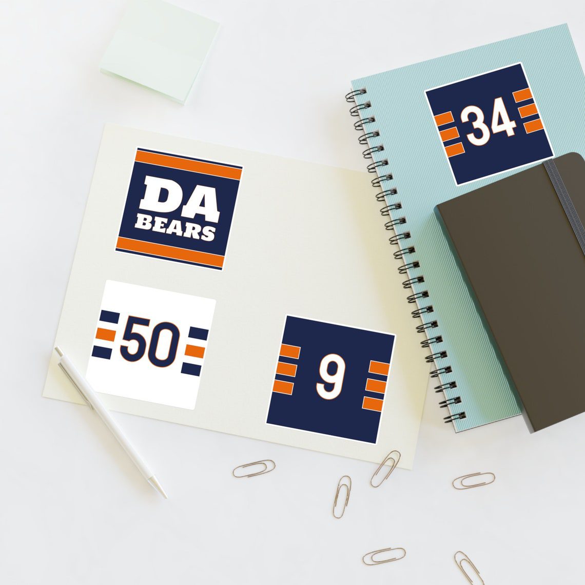 Da Bears Sticker Pack - Chicago Bears - Image 9