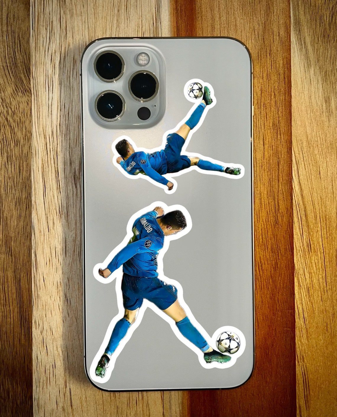 Cristiano Ronaldo sticker pack waterproof, durable, Soccer, Portugal decals, for bottles, laptops - Image 4